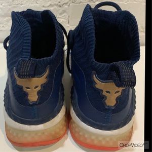 Under Armour men’s Project Rock 1 Blue White Red